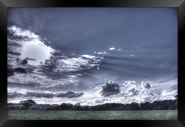 Big sky Framed Print by Gavin Wilson