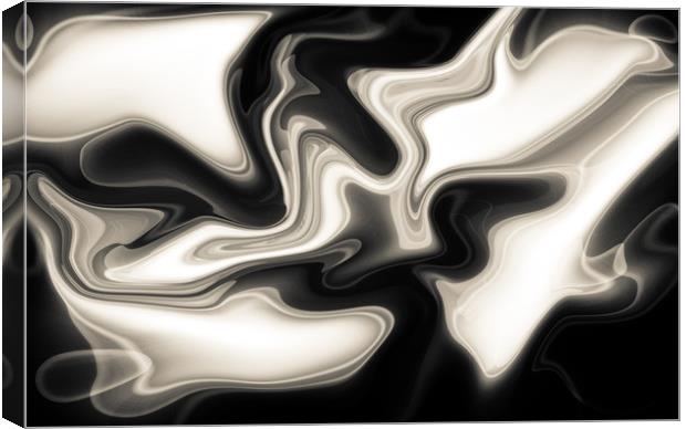 Abstract Pattern art Canvas Print by David Pyatt