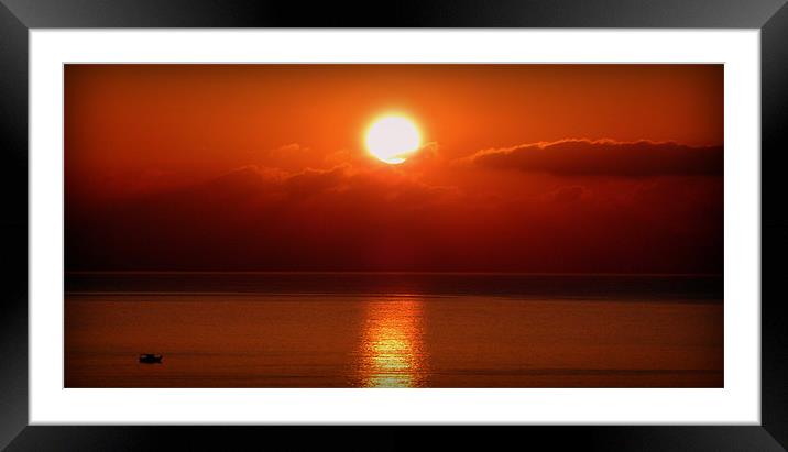 Good Morning Framed Mounted Print by Emma Treeby