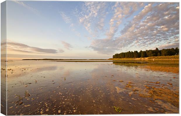 High Tide at Holkham Canvas Print by Paul Macro