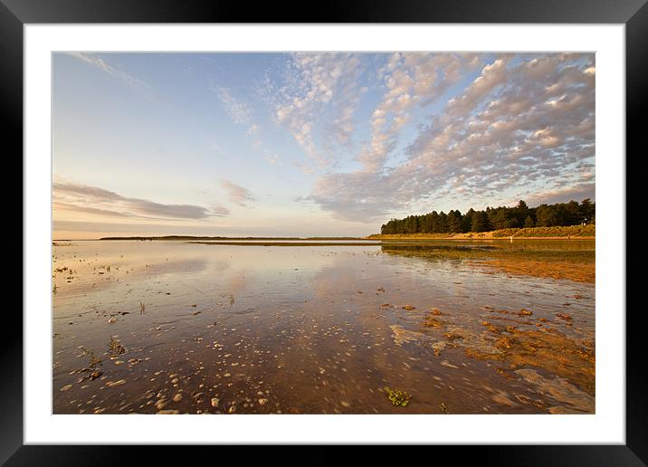 High Tide at Holkham Framed Mounted Print by Paul Macro