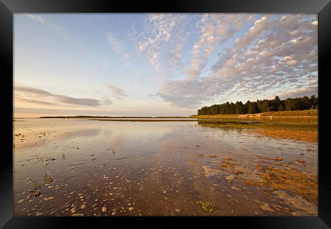 High Tide at Holkham Framed Print by Paul Macro