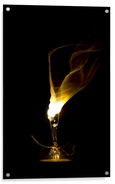 Blown Bulb Acrylic by Shane Lewis