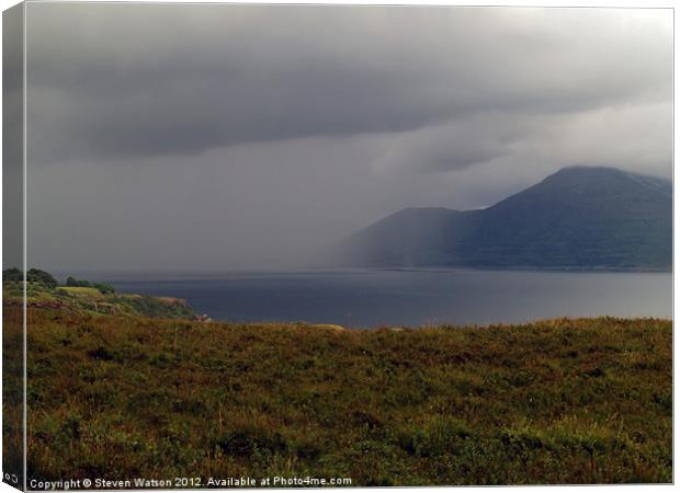 Squall Canvas Print by Steven Watson