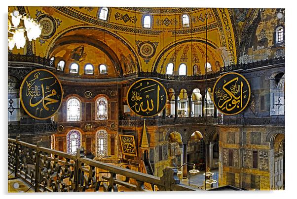 From the Galleries Hagia Sophia Acrylic by Arfabita  