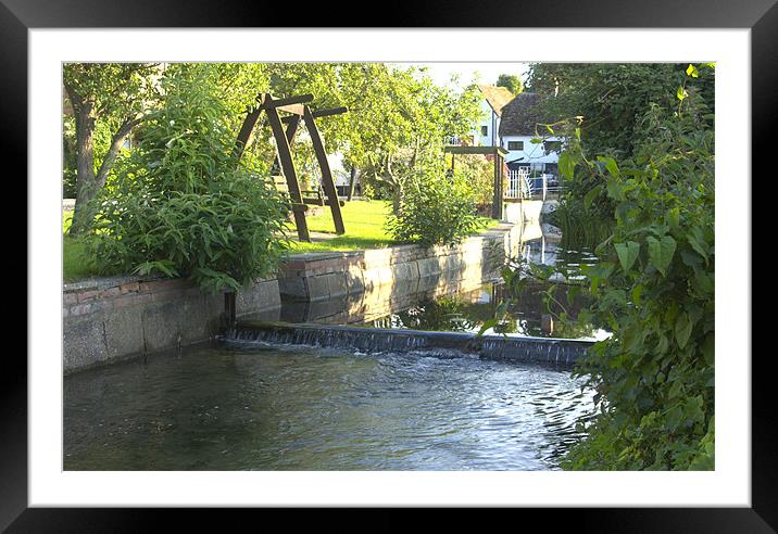 Melbourn  Mill Framed Mounted Print by John Boekee