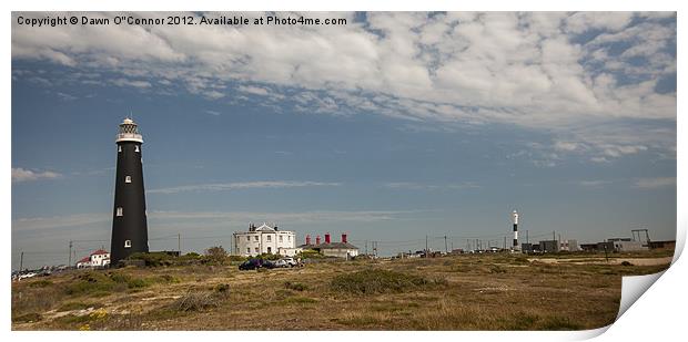 Dungeness Landscape Print by Dawn O'Connor