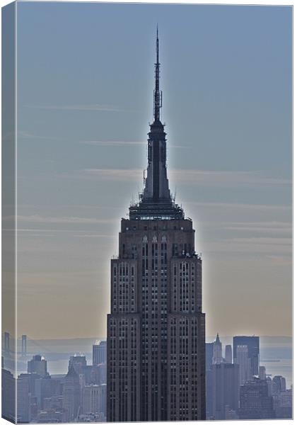 Empire State Building Canvas Print by Paul Hutchings 