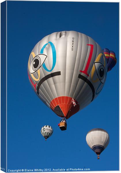 Up and Away Canvas Print by Elaine Whitby