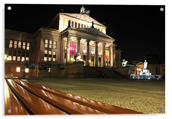 Das Konzerthaus at Gendarmenmarkt Berlin Acrylic by Dan Davidson