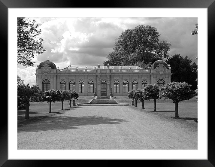 Stately Orangery Framed Mounted Print by Donna Townsend