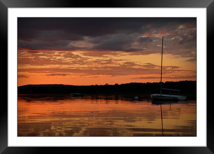 Sailor's Delight Framed Mounted Print by Sandy Sellers