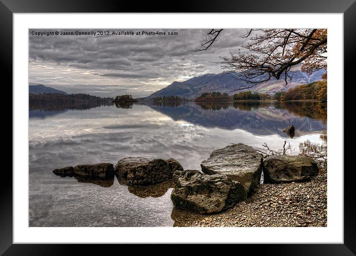 Derwentwater Delights Framed Mounted Print by Jason Connolly
