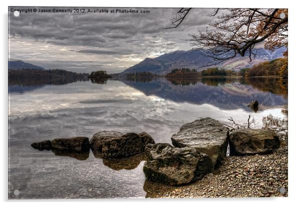 Derwentwater Delights Acrylic by Jason Connolly