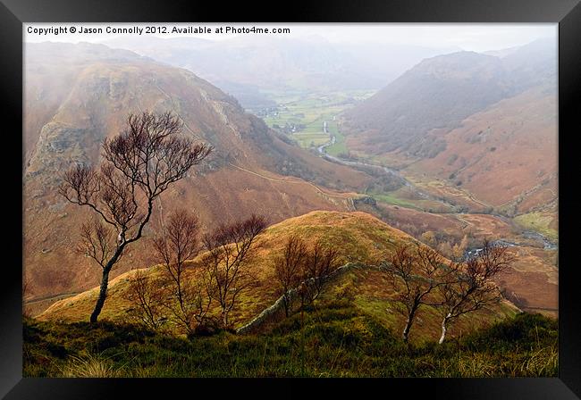 Newlands Valley Views Framed Print by Jason Connolly