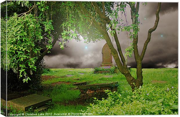 A Peaceful Place Canvas Print by Christine Lake