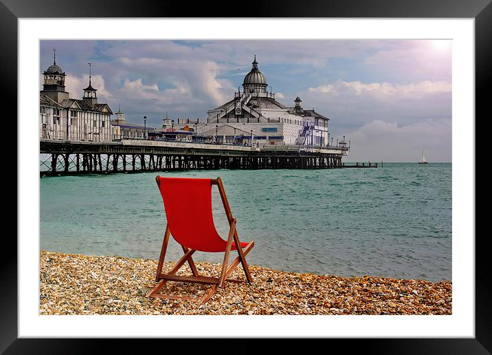 Sea View Framed Mounted Print by Phil Clements