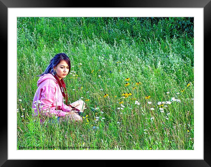 Daydreaming Framed Mounted Print by Mark Sellers