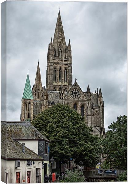 Truro Cathedral Canvas Print by Sam Smith