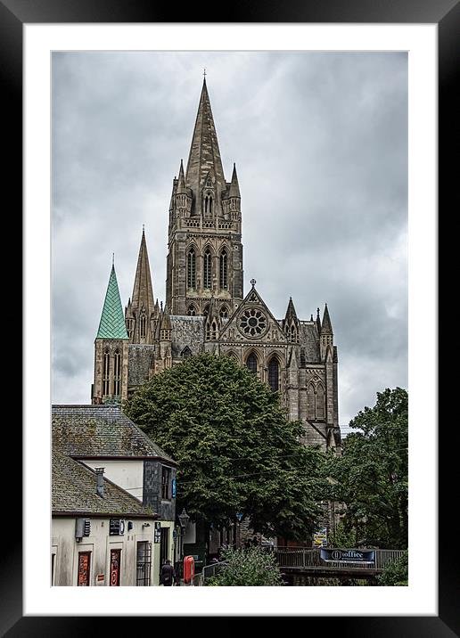 Truro Cathedral Framed Mounted Print by Sam Smith