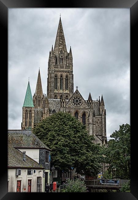 Truro Cathedral Framed Print by Sam Smith