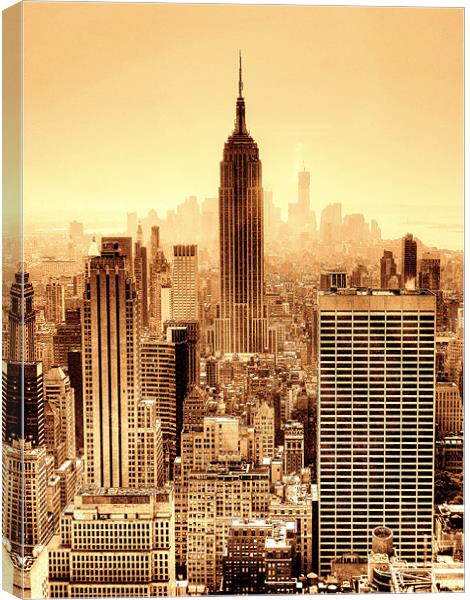 Empire State Building! Canvas Print by Louise Godwin