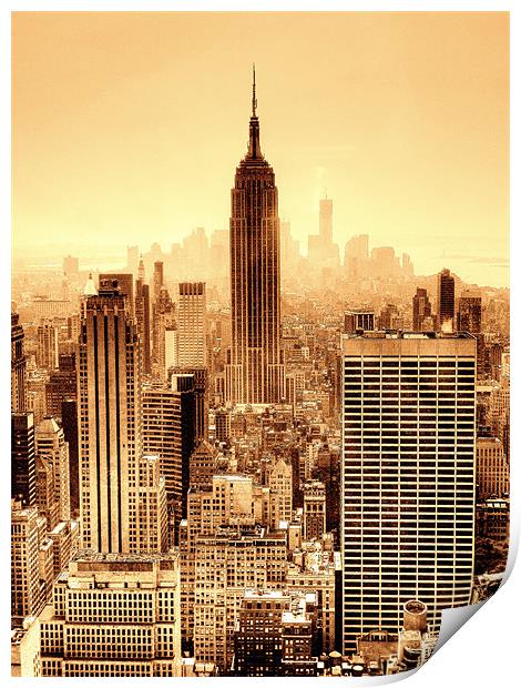 Empire State Building! Print by Louise Godwin