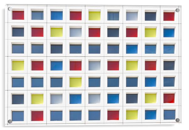 Mondrian Grid Facade Acrylic by Ankor Light
