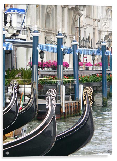 Gondola Acrylic by Bob Clewley