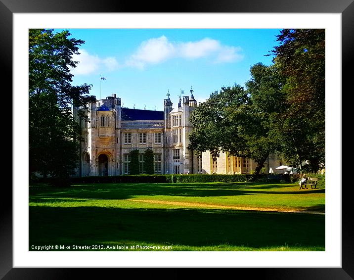 Highcliffe Castle Framed Mounted Print by Mike Streeter