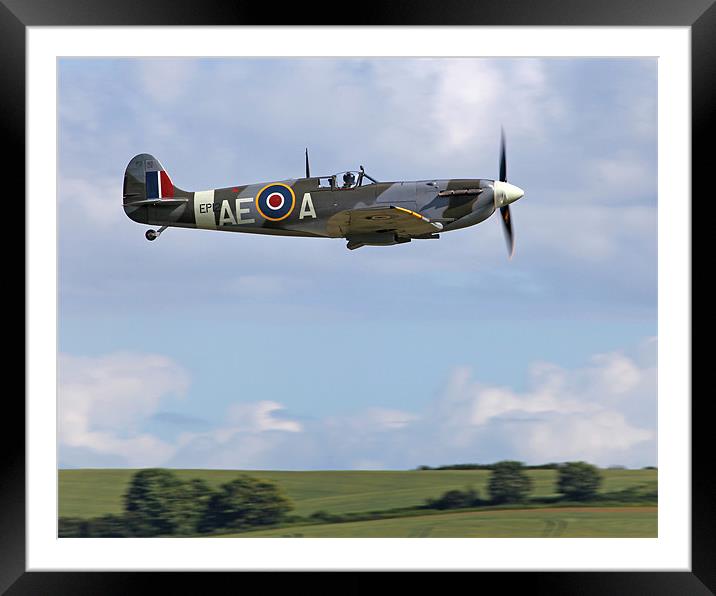 Airbourne Framed Mounted Print by Paul McKenzie