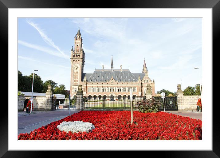 Peace Palace Framed Mounted Print by Ankor Light