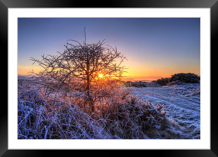 Frosty Morning Framed Mounted Print by Paul McKenzie