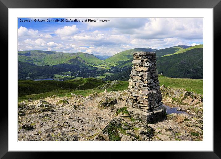 Views From Loughrigg Fell Framed Mounted Print by Jason Connolly
