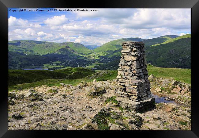 Views From Loughrigg Fell Framed Print by Jason Connolly