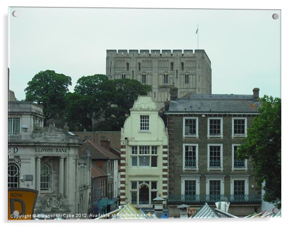 Historic Norwich! Acrylic by Eleanor McCabe
