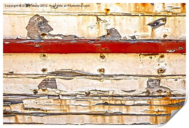 Peeling Paint Print by Digby Merry