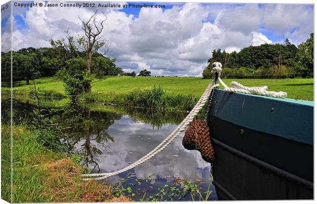 Messing About On The Water Canvas Print by Jason Connolly