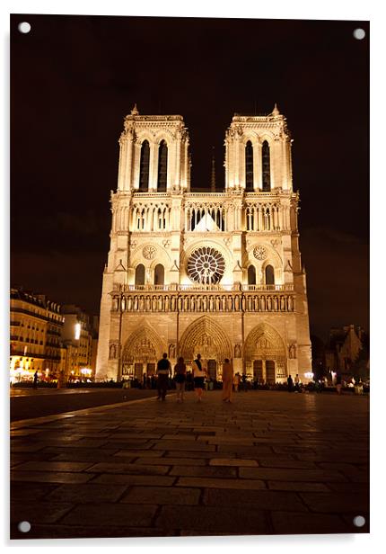 Notre Dame de Paris Acrylic by Ankor Light