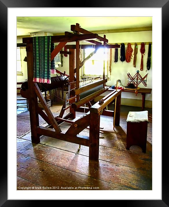 Loom Room Framed Mounted Print by Mark Sellers