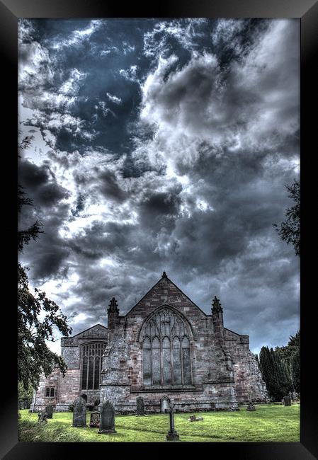 St Andrew`s Church,Greystoke, Cumbria Framed Print by Gavin Wilson