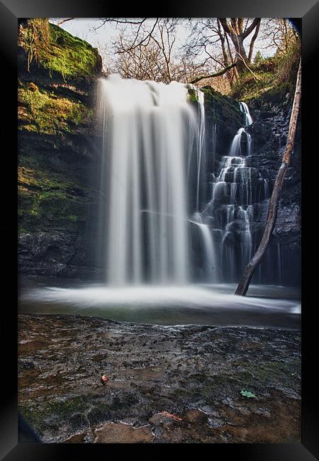 Sgwd y Pannwr, Waterfall Country Framed Print by Steve JamesSteveJ
