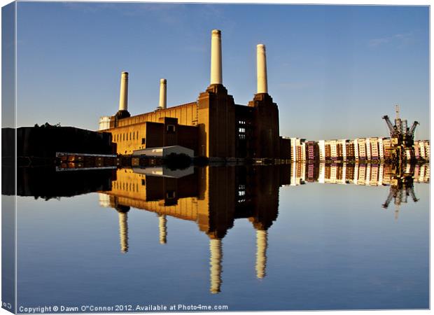 Battersea Power Station Canvas Print by Dawn O'Connor