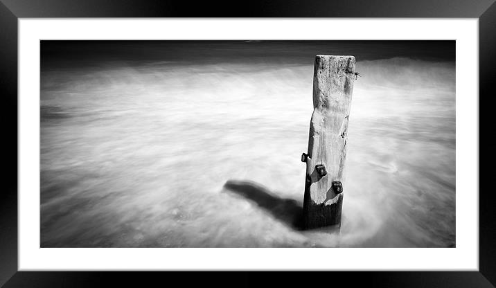 Posted - Seascape Framed Mounted Print by Simon Wrigglesworth