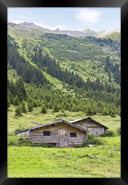 Two Big Huts Framed Print by Ankor Light