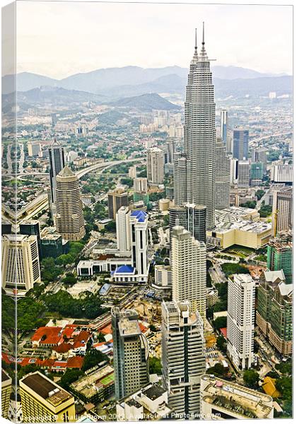Kuala Lumpur Skyline Canvas Print by Ankor Light