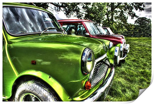 Minis Print by Gavin Wilson