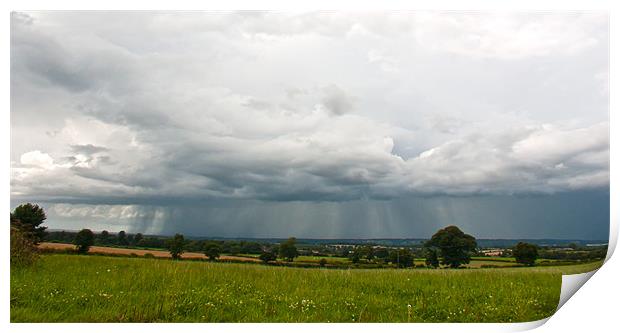Storm's Rain Print by Sam Jowett
