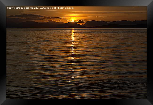Ben Nevis Sunrise Framed Print by camera man