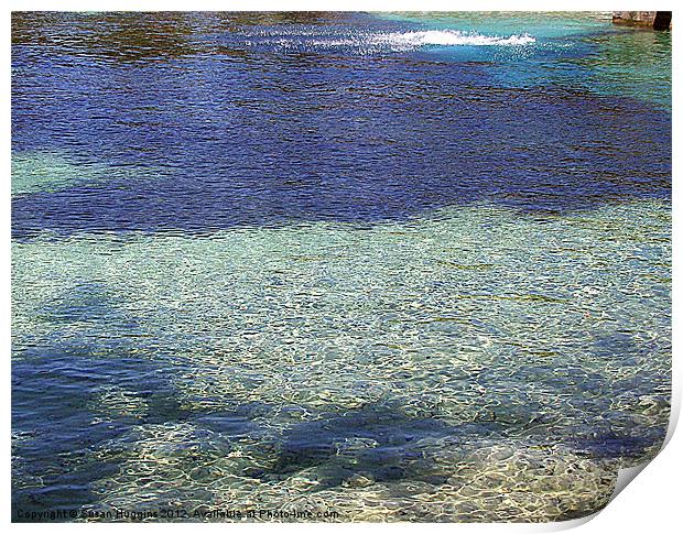 Blue Springs Vent Print by Susan Medeiros